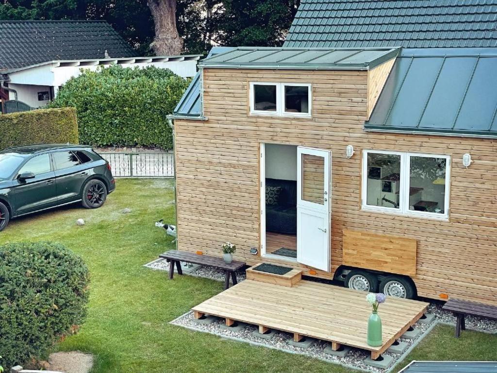 Tiny House Fleesensee Mit Eigenem Garten Und Nur Wenige Meter Vom Seeufer Göhren-Lebbin Zewnętrze zdjęcie
