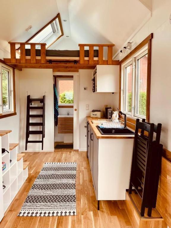Tiny House Fleesensee Mit Eigenem Garten Und Nur Wenige Meter Vom Seeufer Göhren-Lebbin Zewnętrze zdjęcie